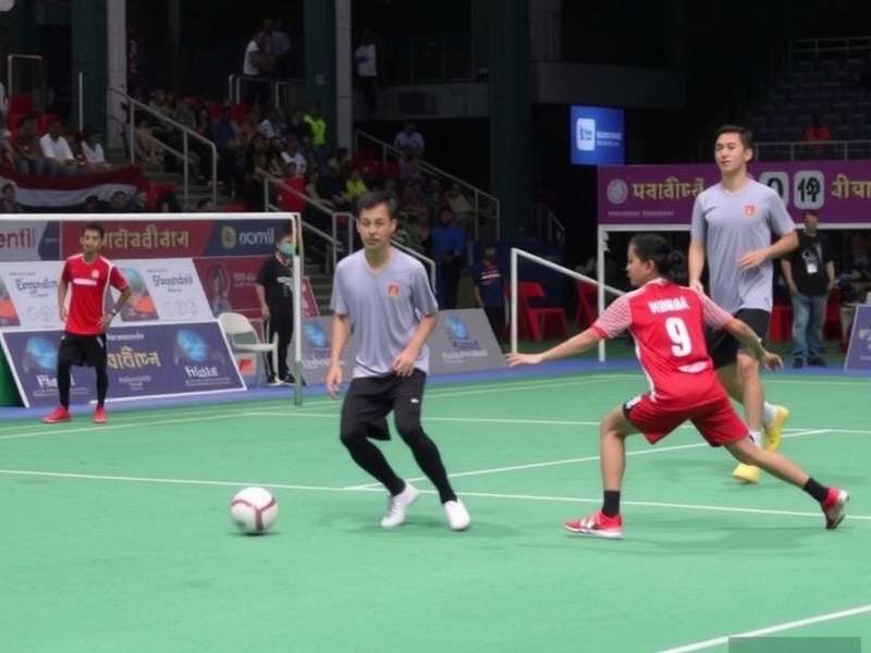 MPL Cambodia Tournament Scene with players competing
