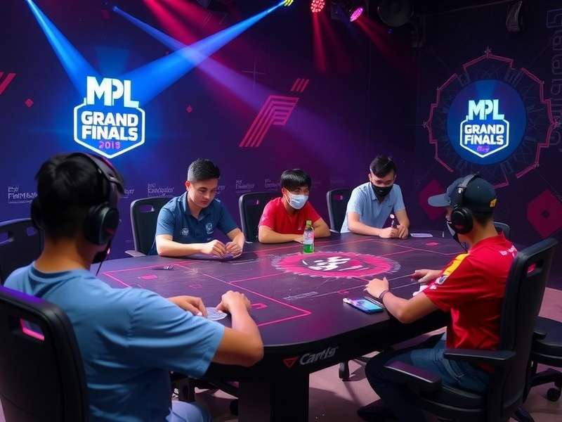 MPL Indonesia Grand Finals live arena at Istora Senayan, Jakarta, packed with fans and epic stage production.