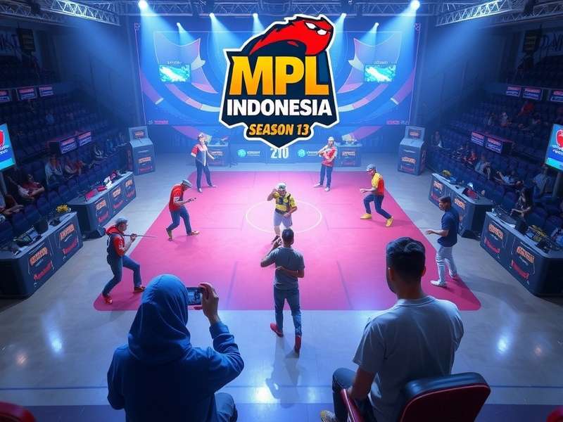 Mpl Indonesia Season 13 official banner featuring tournament logo and key players