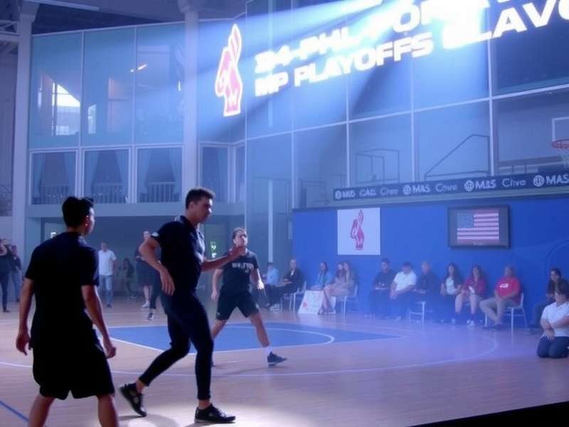 MPL PH Playoffs esports championship stage with players competing under dramatic lights